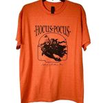 Gildan Hocus Pocus Halloween Women’s X-Large Orange T-Shirt Short Sleeve Crew Neck Photo 2