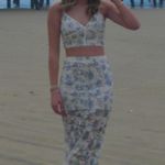 Boutique floral set Blue Photo 0