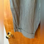 Chico's Tapered Ankle Gauze Pants Olive Rayon Waist Tie Accent NWT Size 2.5 Photo 7