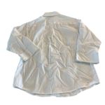 Trina Turk White Button Down Long Sleeve Blouse size Medium Photo 1
