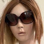 Michael Kors MICHAEL  Brown Tortoise Gradient Oversized Sunglasses Photo 3