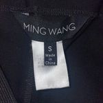Ming Wang  Women’s Sz Small Black Pull On Pants Straight Leg Crop Photo 2