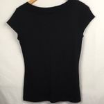 Loft | Basic Black Tee Photo 3