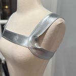 Costume Silver Metallic Harness Accessory Photo 3