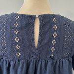 Ella Moss  • brianne yolk eyelet peasant top Photo 5