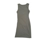 Treasure & Bond Women's Blue Gray Ruched Sleeveless Bodycon Knee Length Dress Size M Photo 4