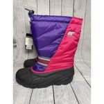 Sorel Pink Purple Youth Women's Winter Snow Boots Waterproof Insulated SZ 7 NEW Photo 2