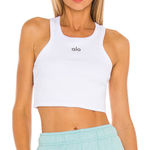 Alo Yoga NWT  Inspire ribbed tank size large Photo 0