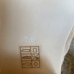 Jeffrey Campbell  Rosee Beige Taupe Suede Pull-On Ankle Boot Stacked Heel Sz 7.5 Photo 6