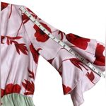 L'ATISTE Multicolor floral tiered belted maxi dress bloomcore Photo 4