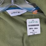 Orvis New  Womens Full‎ Zip Microgrid Fleece Vest Size XL Thermal Green Trout Bum Photo 2