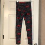 Arkansas Razorbacks Charcoal Leggins Size Small Gray Photo 3
