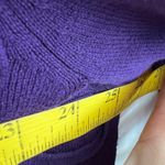 Catherines Purple Embroidered Zip Up Cardigan Sweater Classic Cottagecore 2x Photo 4