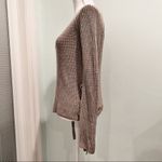 I.N. San Francisco  Lace up Tie Sweater Small S Photo 3