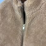 J.Crew ‎ Teddy Fleece Excursion Vest Sz M Full Zip Pockets Sleeveless Comfort Photo 2