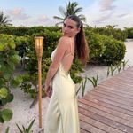 ZARA Dress Sage green Slip Midi Satin Effect Maxi Wedding Party Photo 9