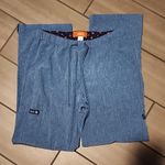 Koi Basics Holly Womens Heather Galaxy Blue Scrub Pants XS Petite Size undefined Photo 0