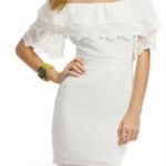 Alice Temperley black lace off the shoulder pleated bodycon dress size 12 grunge Photo 4