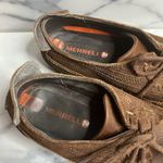 Merrell | Women's Brown Leather Comfort Outdoor Ashland Oxfords Sz 9.5 FLAW Photo 1