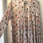 Hayden White Long Sleeve Floral Dress Photo 0