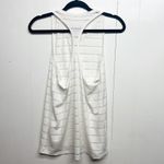 Women's Scoop Neck Racerback Tank Top Size Small Lightweight Activewear Training White Photo 3
