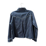 Levi's  NWT Western Dark Wash Denim Jean Button Down Shirt Size Small Blue Rodeo Photo 4