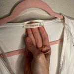 Timing  White Ruched Wrap Blouse Photo 2