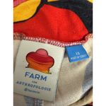 Farm Rio Anthropologie Bright Bold Abstract Floral Wide Leg Flowy Pants Size XS Photo 2