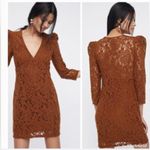 Free People  Puff Sleeve Lace Dress Size S Photo 1