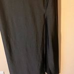 Popular 21  Sleek Black Bodycon Full Length W/ Side Slit‎ Women’s Large Photo 6