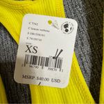 Free People Movement Free Throw Crop Ribbed Tank Top Yellow Size XS Photo 10