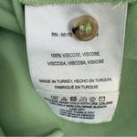 Maeve  By Anthropologie‎ Tie Front Button Down Blouse Shirt Mint Green Small Photo 11