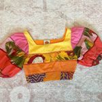 Farm Rio Multicolored Cropped Top Photo 0