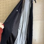 Maeve NWOT Anthropologie Loretta Black Double Breasted Dress Grey Jersey Blazer Photo 5