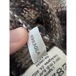 L'Agence  Harriet Blouson Sleeve Wool Blend Cardigan Brown Mulit Stripe M $360 Photo 11