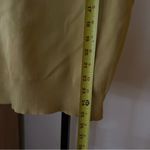 Lafayette 148 New York Zip Knit Sleeveless Tank Top Blouse Green Collar Size S Photo 5