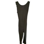 Marine layer  Eloise Belted Jumpsuit Women Small Black Matte Tie Back Boho‎ Photo 2