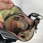 The Sak  Iris Black Leather Crossbody Messenger Style Bag Purse Photo 6