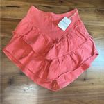Mother Women's Pink Ruffle Shorts Size 25 Photo 0