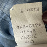 CP Shades  Chambray Cotton Dress Size Small Photo 4