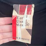 ZARA floral polka dots vintage style tunic dress Black and Red Floral LARGE NEW Photo 8