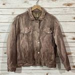 Free People Velvet Trucker Jacket - Mauve - XS/S Photo 4