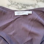 All in Favor NWOT  Lace Trim Cami Tank Top Grey Small double lined front Photo 9