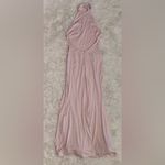 House Of CB NWOT Juliette Blush Pink Halter Gown Sz S Photo 6