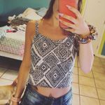 Aeropostale  Medium Summer Retro Crop Top Photo 2