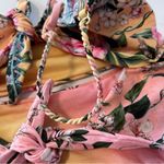 Agua Bendita  Carrie One Piece Floral Swimsuit Sz S Photo 7