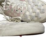 Vans Pink and White Sneakers Soft Slip-On Style Photo 1