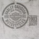 Harley Davidson Y2K 2016  Gold Stud Logo Shirt Photo 5