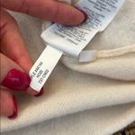 J.Crew Ivory Cashmere Tee Shirt Photo 5