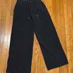 Lululemon Scuba Mid Rise Wide Leg Fleece Pants regular size Small second release Photo 0